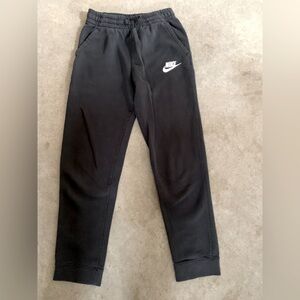 Nike Black Sweatpants with Tapered Cuffs